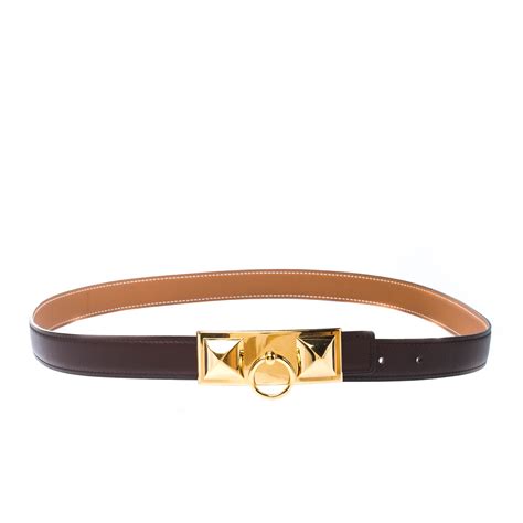 brown hermes belt women& 39